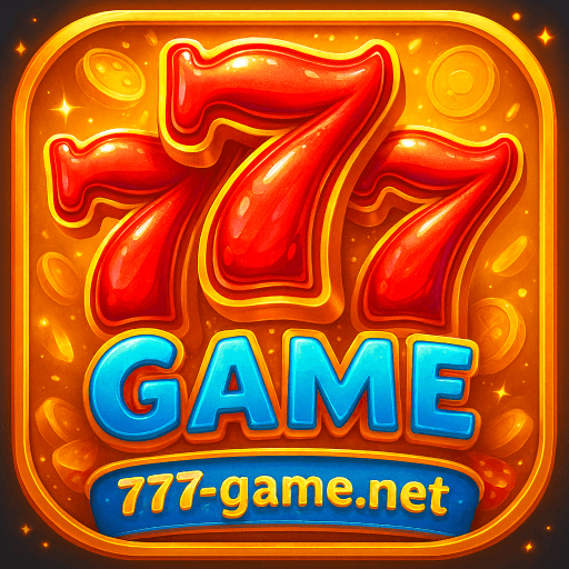 Imagem promocional da 777GAME mostrando a plataforma e suas vantagens